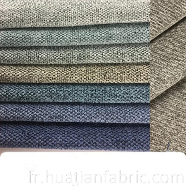 Tissu de qualité en daim à 100% en microfibre Fournisseurs utilisés pour le canapé d'oreiller hometextile